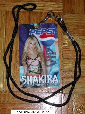 Tour Memorabilla - ShakiraAndre - TOUR