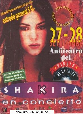 Tour Memorabilla - ShakiraAndre - TOUR